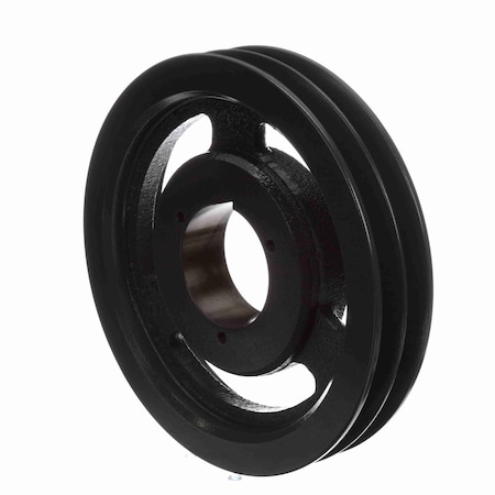 Browning 2 Groove Cast Iron Bushed Bore Multiple Sheave, 2B5V86 2B5V86